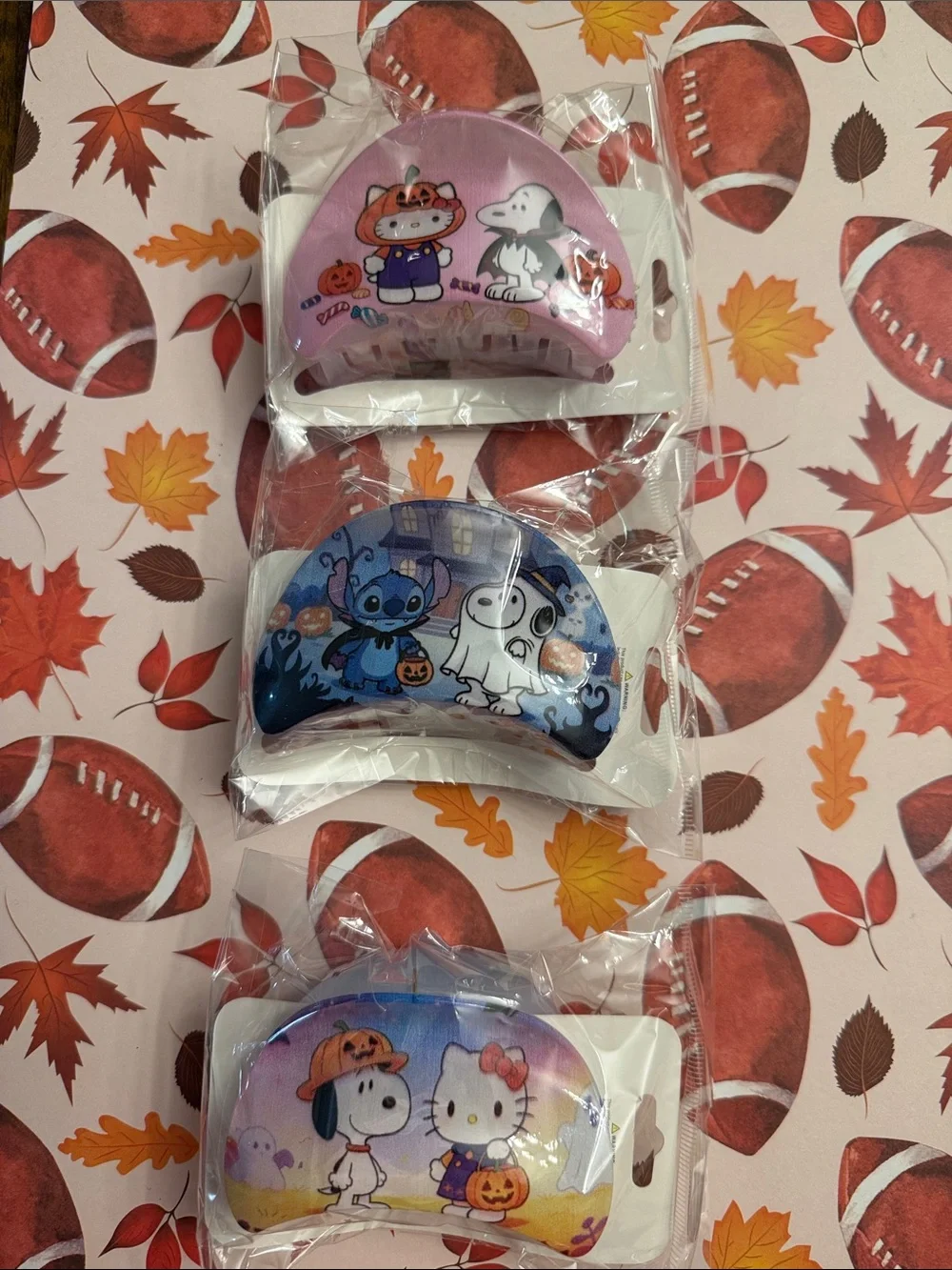 Hello Kitty & Friends Kids Halloween Hair Claw Clips (Variety Available)